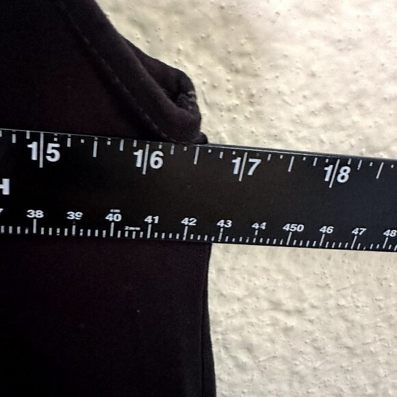 LANI California Black & White Tie Dye SZ Medium Sleeveless Chocker V Neck - Picture 6 of 7